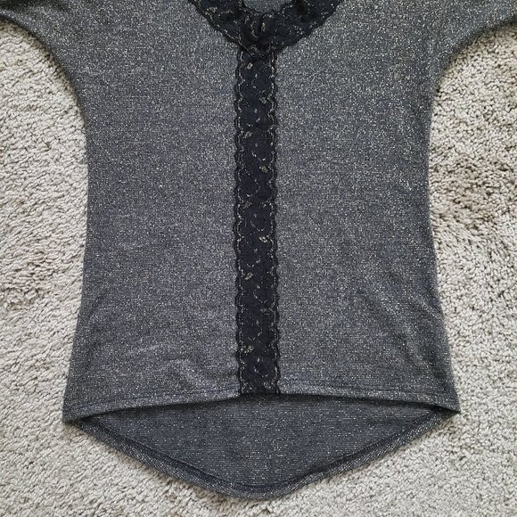 Shimmer Sweater Blouse - Picture 3 of 12